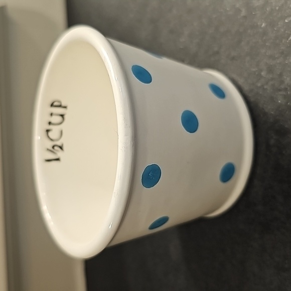 Pail Ceramic Polka-dot Measuring Cup Set - Picture 6 of 6